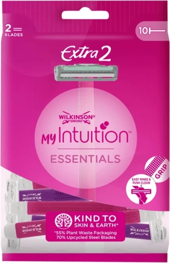 Wegwerp dames scheermes WILKINSON Extra 2 Intuition Essentials, 10 stuks