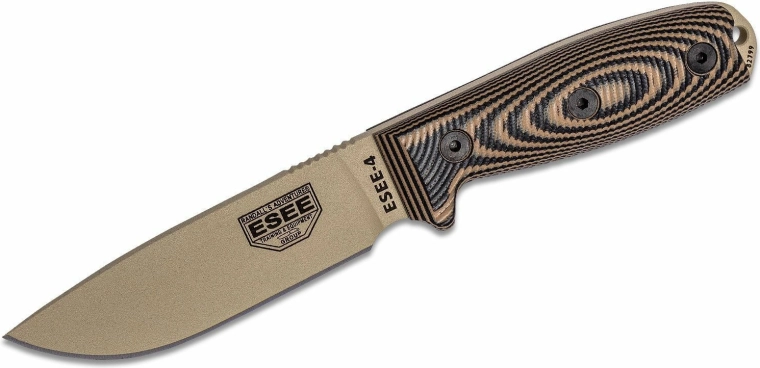 ESEE Model 4 universeel survivalmes Desert Tan