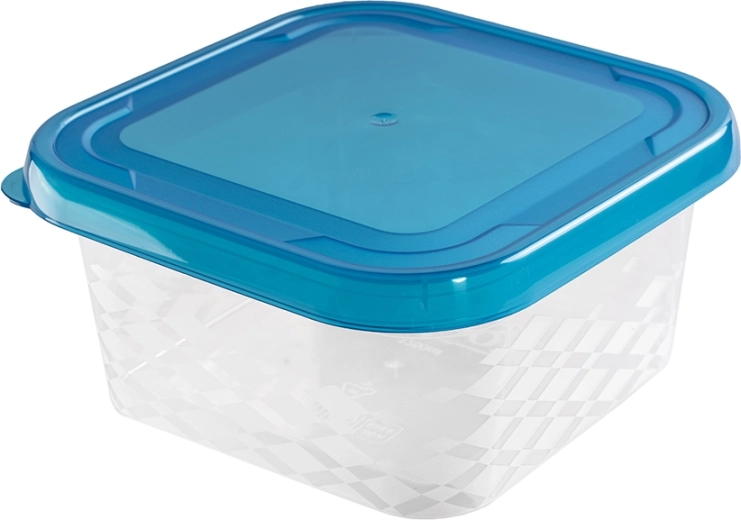 Vierkante bewaardoos voor voedsel Blue Box 1,25 l (blauw)