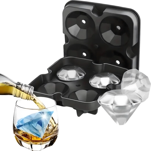 Diamant-ijs voor perfect serveren