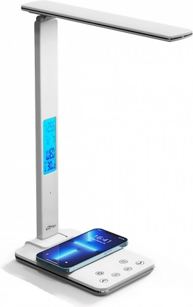 LED tafellamp met draadloos opladen