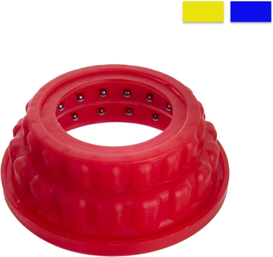 Verstelbare inmaakdop 83/68 mm met kogeltjes, gemengde kleuren