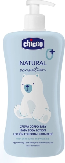 Chicco Natural Sensation bodylotion met sheaboter en vitamine E 500 ml