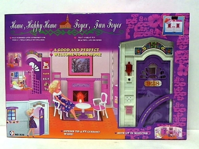 Poppenhuis met bel (gong)