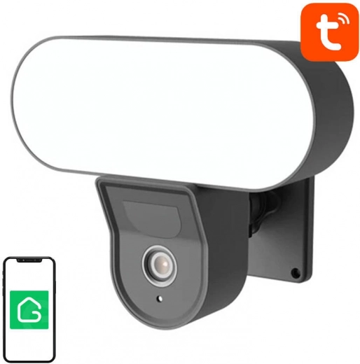slimme buiten wi‑fi‑camera met schijnwerper GOSUND, full hd 1080p, ip65, tuya