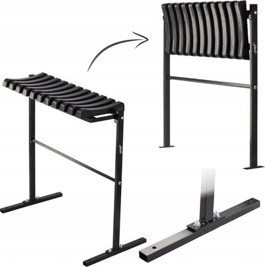 Opklapbare zitting voor netheid en ruimtebesparing