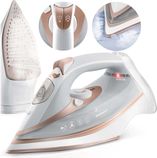 Dubbele stoomstoot voor snel gladstrijken