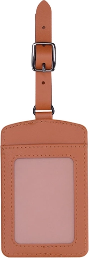 Solight bagagetracker compatibel met Apple Find My (PU-label met naamkaartje) - 1 stuk