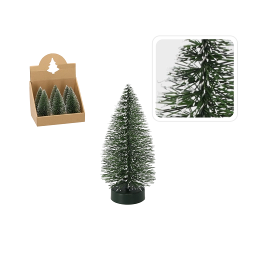 Mini-kerstboom groen 18 cm - 1 stuk