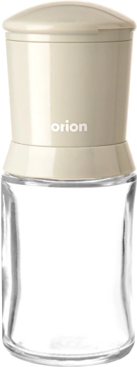 Orion handmatige molen voor sesam- en lijnzaad glas/plastic 12,5 cm