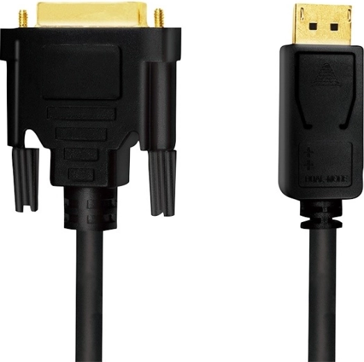 LogiLink-kabel DisplayPort 1.2 naar DVI, 2 m, zwart