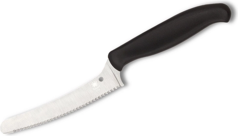 Spyderco Z-Cut keukenmes met stompe punt 11 cm zwart