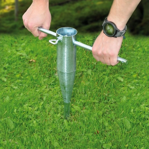 Universeel voor verschillende stokdiameters