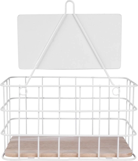 Duurzame metalen constructie met eiken bodem