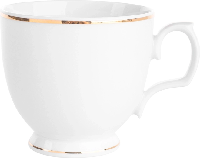 MariaPaula Klassiek – Gouden lijn cappuccinokop 350 ml