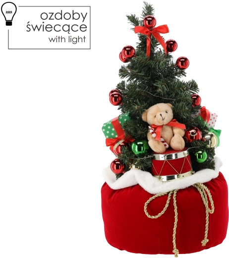 Stabiele textielen basis in cadeau-stijl