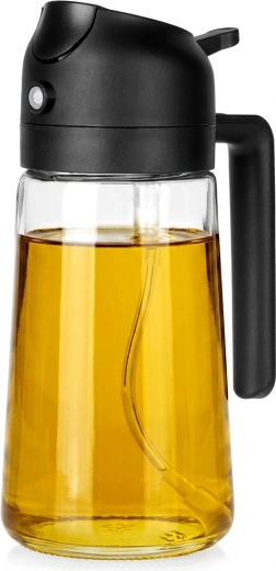 Vilde glazen olijfspray en azijnsprayer 450 ml