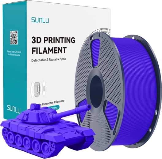 Sunlu PLA+ High‑Speed blauw filament 1,75 mm
