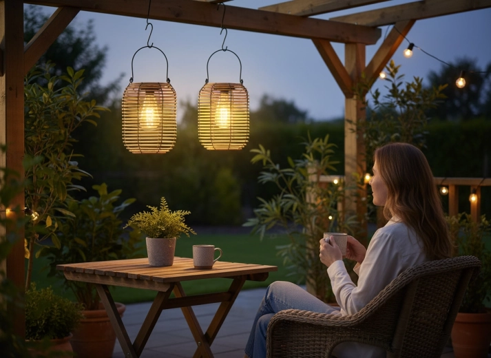 Sfeer voor terras en pergola