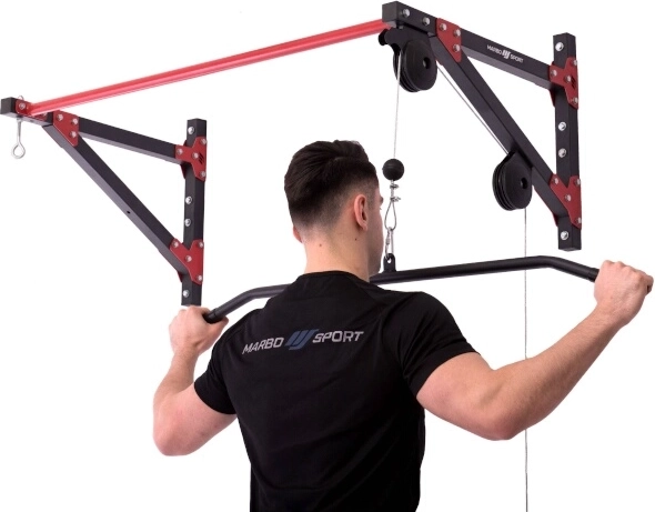 Soepel lopende bovenkatrol met lange adapter