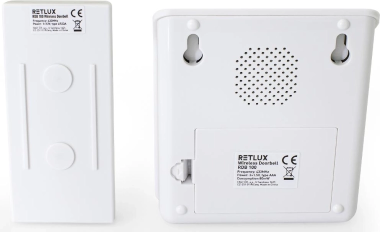 Drukknop met IP44-bescherming