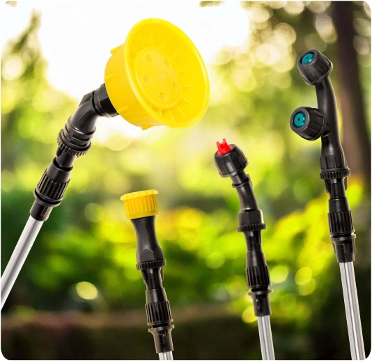 4 nozzles voor elke tuinklus