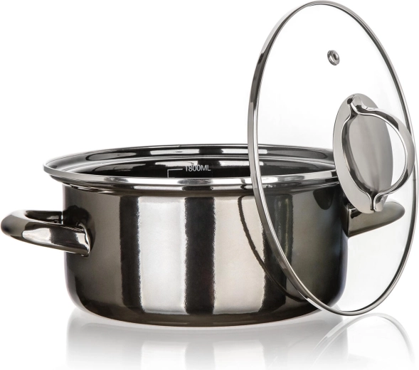 Glazen deksel voor comfortabel toezicht op het koken