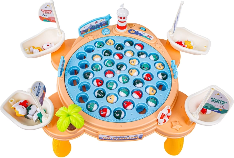 Draaiende vijver voor een spannend spel