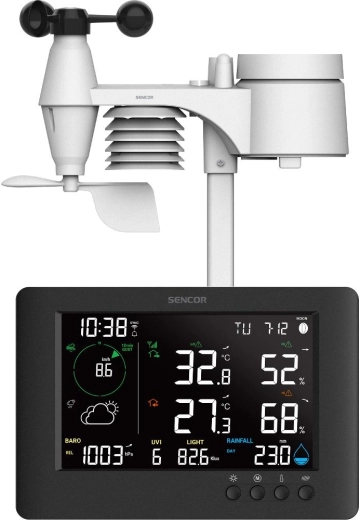 Sencor SWS 10500 Wi-Fi professioneel weerstation