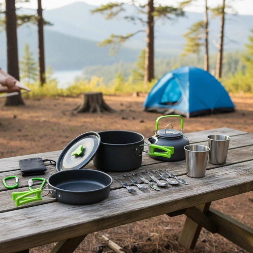 Comfortabel koken in de natuur