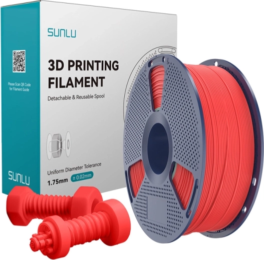 Sunlu high-speed ABS-filament rood 1,75 mm 1 kg