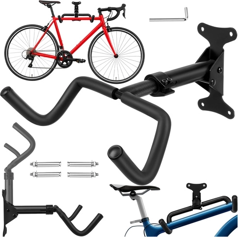 Wandhouder voor fiets Trizand 30 kg, opvouwbaar en verstelbaar