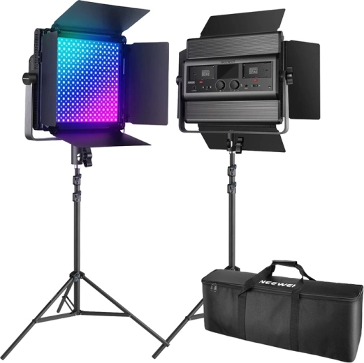 Neewer set 2× LED-licht RGB1200 60 W