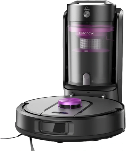 Robotstofzuiger en dweil Vexilar W15 met automatisch legen