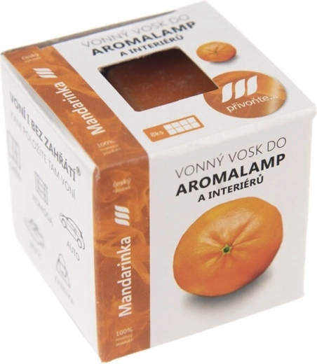 Geurwax voor aromalamp mandarijn 8 stuks 30 g