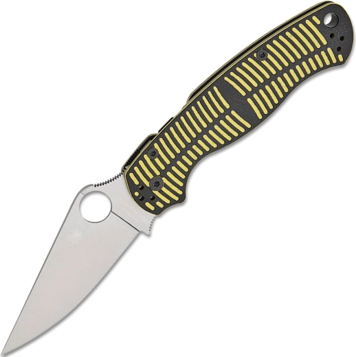 Spyderco Para Military 2 Salt zakmes geel-zwart 8,8 cm