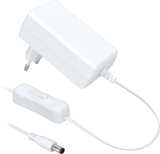Adapter met schakelaar inbegrepen