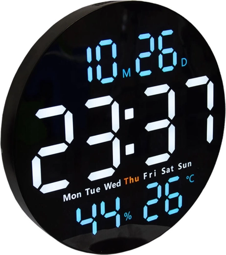 Overzichtelijk LED-display met meerdere gegevens in één oogopslag