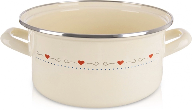 Gemailleerde pan TONCA 24 cm, 4 l
