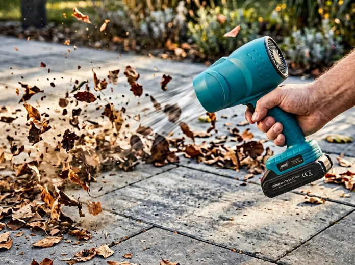 Krachtige luchtstroom voor snel schoonmaken