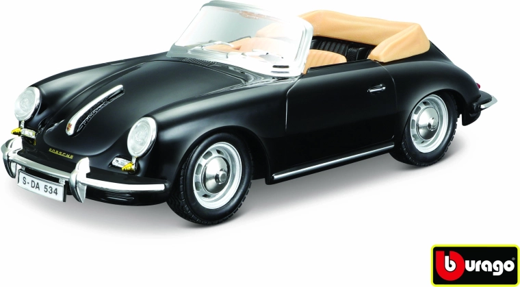 Bburago Porsche 356B Cabrio 1961 in schaal 1:24