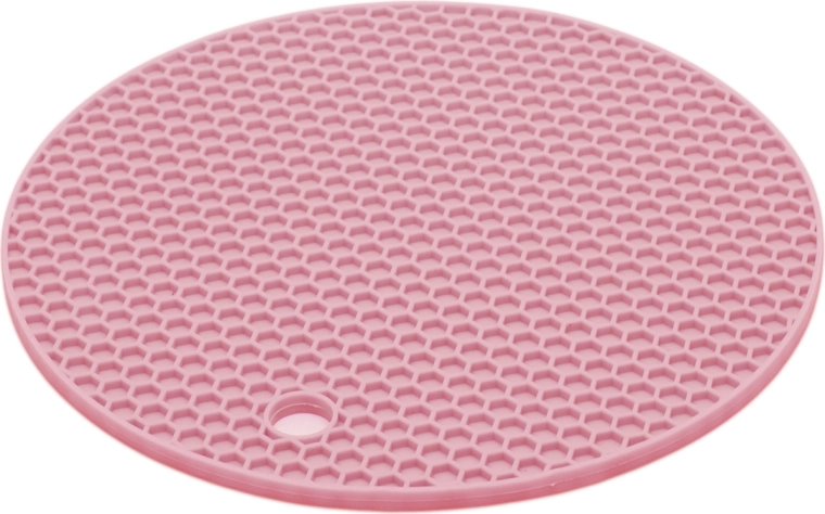 Siliconen onderzetter voor pannen 18 cm blauw