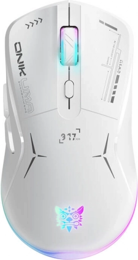 Draadloze gamingmuis Onikuma CW917 wit