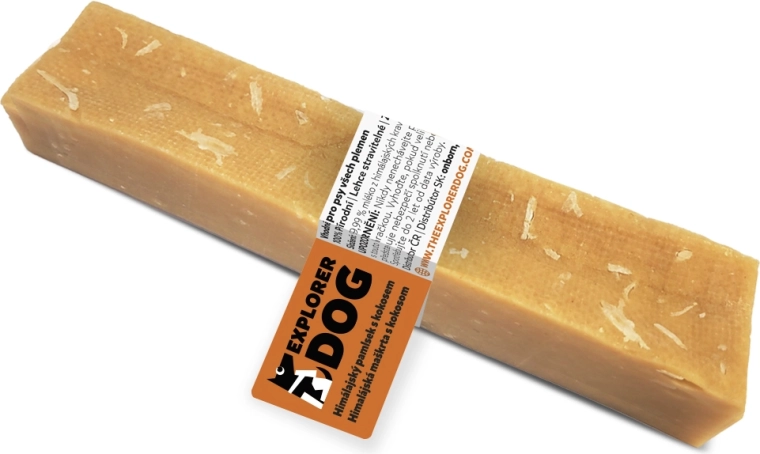 Explorer Dog Himalaya-kaas dental stick met gedroogde kokos XL