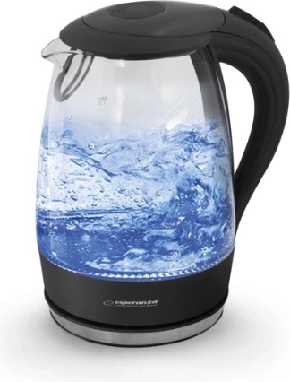Elektrische waterkoker 1,7 l Salto Angel zwart