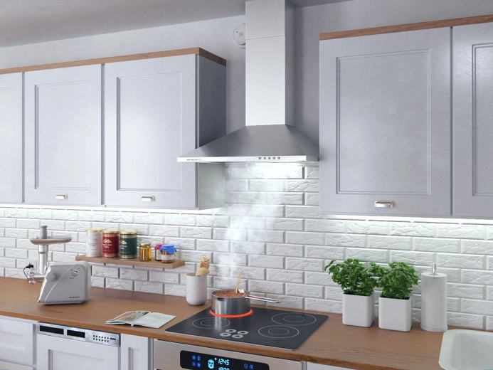 Krachtige afzuiging voor een frissere keuken