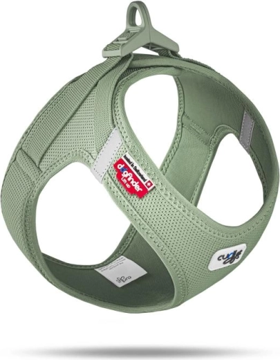 Curli hondentuig met gesp Air-Mesh Olive XL (12–18 kg)