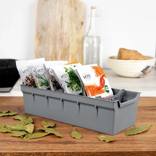 Overzichtelijke opslag van kruidenzakjes