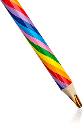 Vier kleuren in één potlood