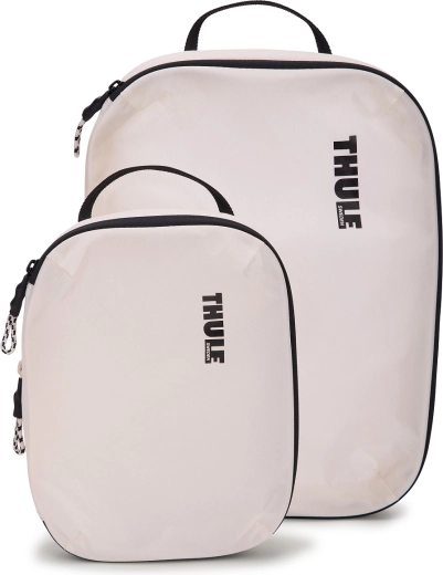 Thule compressie reisorganizers wit (klein + middelgroot)